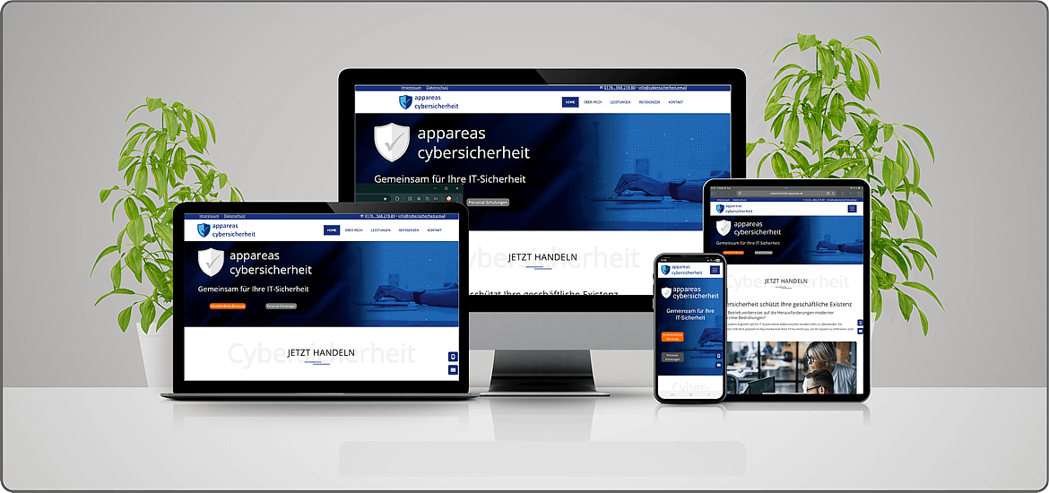 Cybersicherheit von appareas